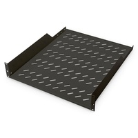 DIGITUS DN-19 TRAY-2-55-SW 19" 2U 483mm mély 25kg fekete fix polc
