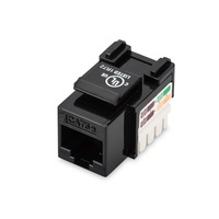 DIGITUS DN-93501 CAT5e árnyékolatlan LSA fekete Keystone Jack