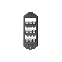 DIGITUS AN-25179 9x keystone helyes 3 szintes keretkészlet
