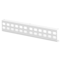 DIGITUS DN-96801M-2 24x SC simplex 24xLC Duplex 24x E2000 Simplex optikai adapterlemez