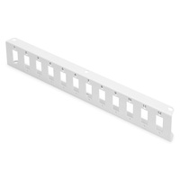 DIGITUS DN-96802M-2 12x SC Duplex 12x LC Quad optikai adapterlemez