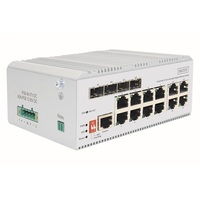 DIGITUS DN-651145 12x GbE Lan port 4x SFP port menedzselhető ipari switch