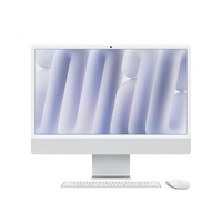 Apple iMac 24"4,5K Retina/M4 chip 10 magos CPU és GPU/24GB/512GB SSD/ezüst All-in-One asztali számítógép
