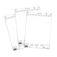 Durable 100x38 mm 240 db/cs logisztikai zsebhez betétlap