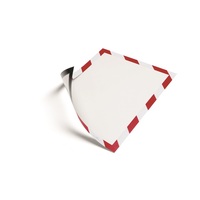 Durable Duraframe Security Magnetic A4 5db/cs piros/fehér infokeret