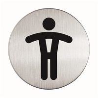 Durable Picto átm. 83 mm Férfi WC piktogram
