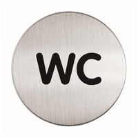 Durable Picto átm. 83 mm WC piktogram