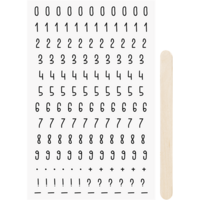 Heyda Numbers simítható matricacsomag