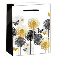 IRIS matt papírtasak hot stamp gyermekláncfű 31 x 42cm