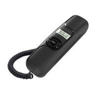 Alcatel T16 fekete vezetékes telefon kijelzővel