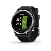Garmin Approach S44 ezüst fekete okosóra