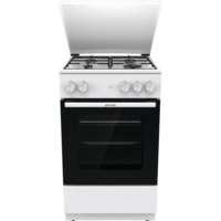 Gorenje GG5A14WJ fehér, szabadonálló, gáz, főzőzóna: 4, sütő:77L, tűzhely