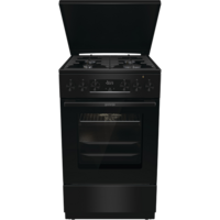 Gorenje MEKS5141BM fekete, szabadonálló, gáz, kombinált, főzőzóna: 4, sütő:70L, grill, tűzhely Gorenje MEKS5141BM fekete, szabadonálló, gáz, kombinált, főzőzóna: 4, sütő:70L, grill, tűzhely