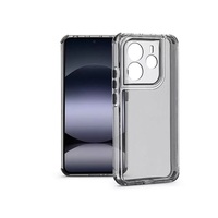 Haffner HF370618 Xiaomi Redmi Note 14 4G/Note 14 5G Matrix Clear kameravédős átlátszó szilikon tok