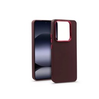 Haffner HF367649 Xiaomi Redmi Note 14 4G/Note 14 5G Frame szilikon tok bíbor