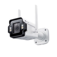TP-Link VIGI InSight S345-4G(4mm)Kültéri/4MP/4mm/IR50m/LED30m/FullColor/Smart/fém ház/Duál megvilágítású 4G IP csőkamera