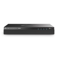 TP-Link VIGI NVR2016H-16P /16 csatorna/H265+/80Mbps rögzítés/2x SATA/16x PoE+ hálózati rögzítő (NVR)