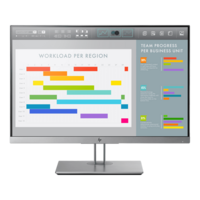 HP 24" EliteDisplay E243i WUXGA IPS VGA/HDMI/DP/USB ezüst monitor (Használt A)