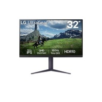 LG 32" 32GS85Q-B.AEU UltraGear QHD Nano IPS 180Hz HDMI/DP/USB gamer monitor