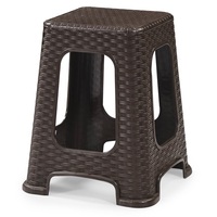 IRIS GF-400BR Star barna rattan zsámoly 35x35x46cm