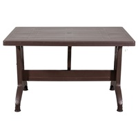 IRIS GF-1000BR Stable barna műanyag asztal 70x120cm