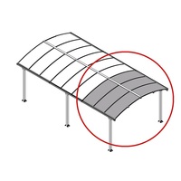 Canopia Arcadia kocsibeállókhoz (210 cm) bővítő elem