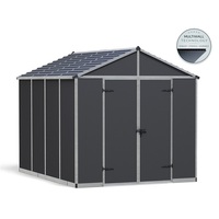 Canopia Rubicon 8 x 10 antracit - Heavy duty kerti tároló