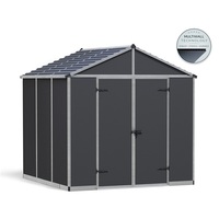 Canopia Rubicon 8x 8 antracit - Heavy duty kerti tároló