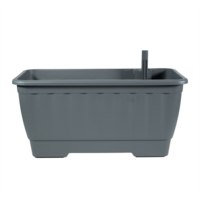 FLAIR 61540 hidrokultúrás antracit 40 cm balkonláda