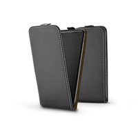 Haffner HF366505 Xiaomi Redmi Note 14 4G/Note 14 5G Slim Flexi Flip fekete lefelé nyíló tok