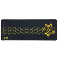 Tracer TRAPAD47547 HEXY2 GameZone 800x300mm texturált szövet fekete billentyűzet és egérpad