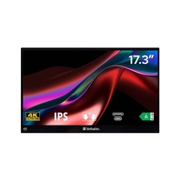 Verbatim 17,3" 32239 PMT-17-4K UHD hordozható érintőkijelzős monitor