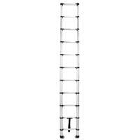 IRIS TOOLS HL-100 3,2 m teleszkópos acél létra, összecsukható, 125 kg teherbírás
