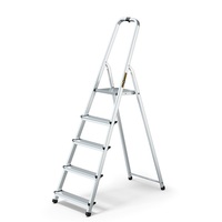 IRIS TOOLS HL-500-5S 5 (4+1) lépcsős alumínium létra, összecsukható, 125 kg teherbírás