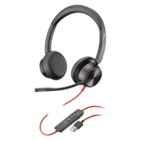 HP Poly Blackwire 8225 USB-C fekete headset