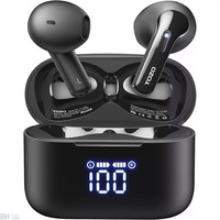 TOZO Tonal Fits True Wireless Bluetooth fekete fülhallgató