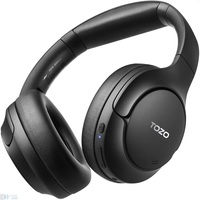 TOZO H10 BK fekete zajszűrős Bluetooth fejhallgató