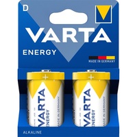 VARTA 4120229422 Energy D (LR20) góliát elem 2db/csomag (műanyagmentes csomagolás)
