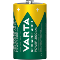 Varta 56720101412 Power góliát D 3000mAh akkumulátor 2db/csomag (műanyagmentes csomagolás)