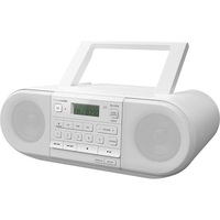 Panasonic RX-D550E-W Bluetooth fehér CD-s rádió (Újracsomagolt)