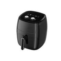 TOO AF-110B-1350 W fekete 5,2 L forrólevegős sütő (air fryer/airfryer) (Újszerű)
