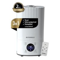 Vivamax GYVH48 Salty-Air „Premium” 3 az 1-ben ultrahangos párásító (Újracsomagolt)