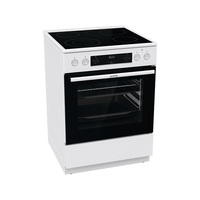 Gorenje GECS6C70WPA kerámialapos fehér elektromos tűzhely (Használt - B)