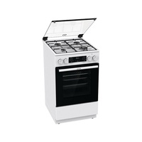 Gorenje GK5C41WJ fehér kombinált tűzhely (Újszerű)
