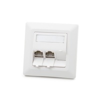 KE-Line 601143-UP Modulo50 süllyesztett aljzat 3 portos üres