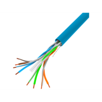 Lanberg LCU6-10CC-0305-B U/UTP CCA 1Gb/s 250 MHz 305m árnyékolatlan réz bevonatú alumínium kék fali kábel
