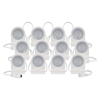 Emos GoSmart 255 cm-es lánc, 12 rész, 7 W, RGBIC+CCT, dimmelhető, WiFi LED reflektor
