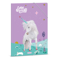 Ars Una Cute Animals Unicorn 25 (5448) A4 gumis mappa
