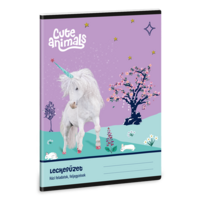 Ars Una Cute Animals Unicorn 25 (5448) A5 leckefüzet
