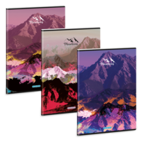 Ars Una Mountains 25 (5489) A4 extra kapcsos vonalas füzet